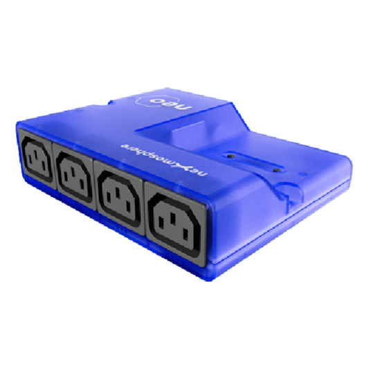 Controlador de Potencia NEO 300 Series / 4 Salidas C13 / Medición de Potencia por Salida Individual / Interface X-talk para Sensores / USB-C / API Serial / Monitoreo de Energía /  10A Máx