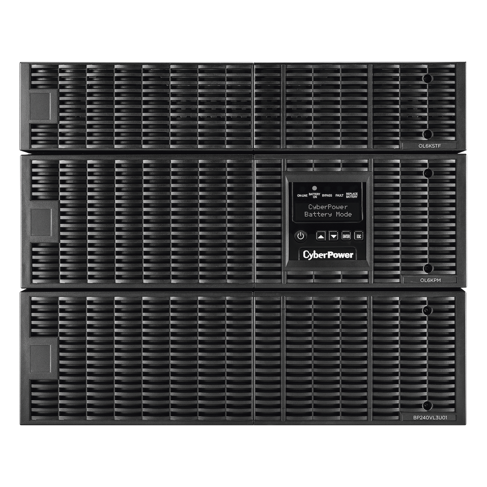 UPS de 6000 VA/5400 W, Online Doble Conversión, 200 - 240 Vac de Entrada NEMA L6-30P, 120 - 240 Vac de Salida, Onda Senoidal Pura, Torre o Rack de 8 UR, Con 6 Tomas NEMA 5-20R, 2 NEMA L6-20R y 1 NEMA L6-30R