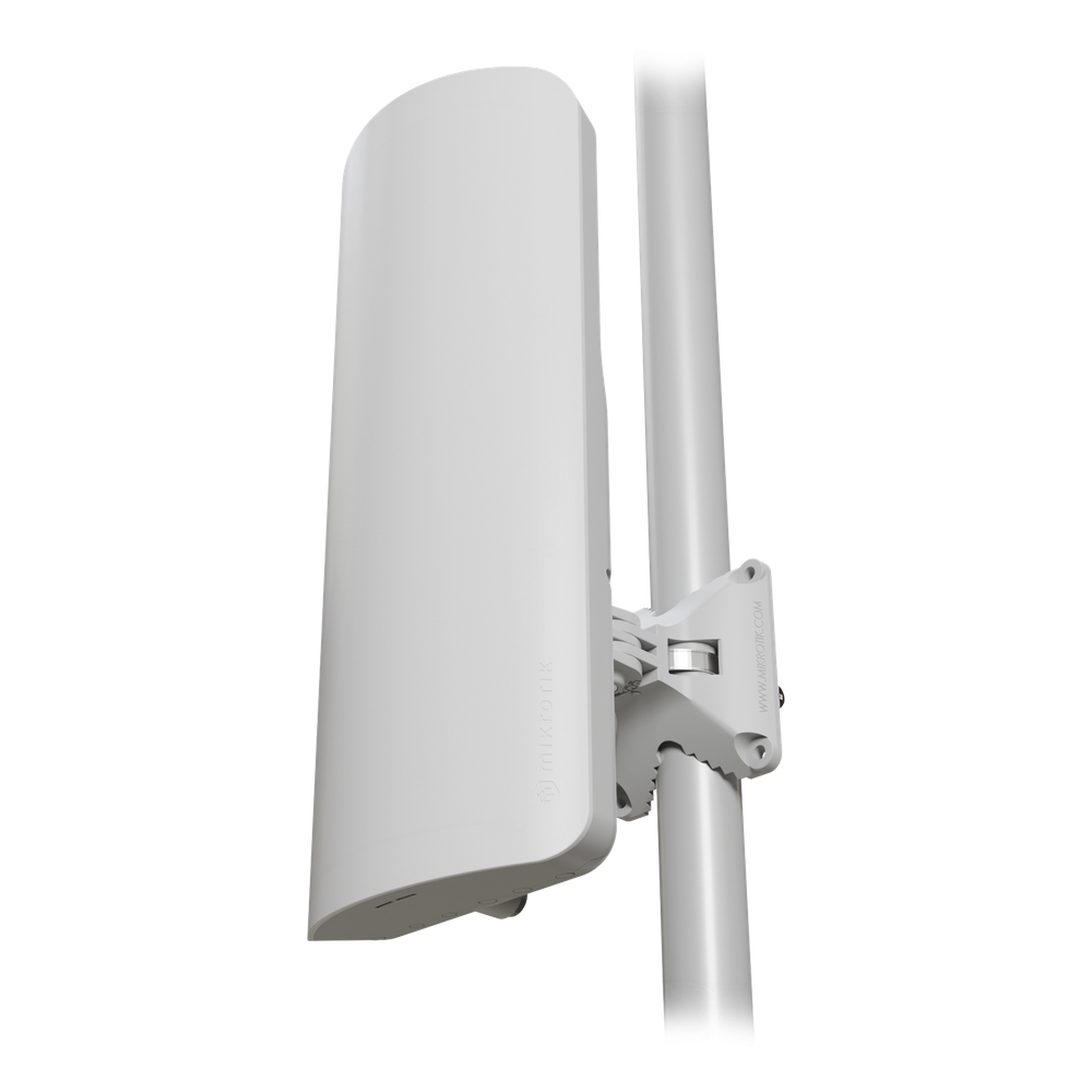 (mANTBox ax 15s) Punto de Acceso  Sectorial de 120°/ WiFi 6 Doble Banda 2.4Ghz y 5Ghz/Antena Integrada 15 dBi/Con 1 Puerto  Ethernet PoE In + 1 puerto SFP 2.5Gbps