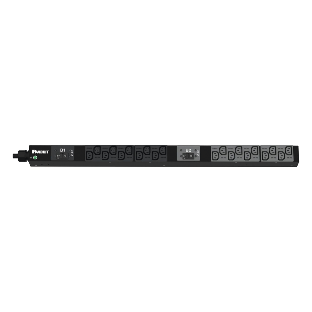 PDU Básico para Distribución de Energía, Enchufe de Entrada NEMA L6-30P, Con 20 Salidas C13, de Instalación Vertical, 208 Vca, 30 Amp