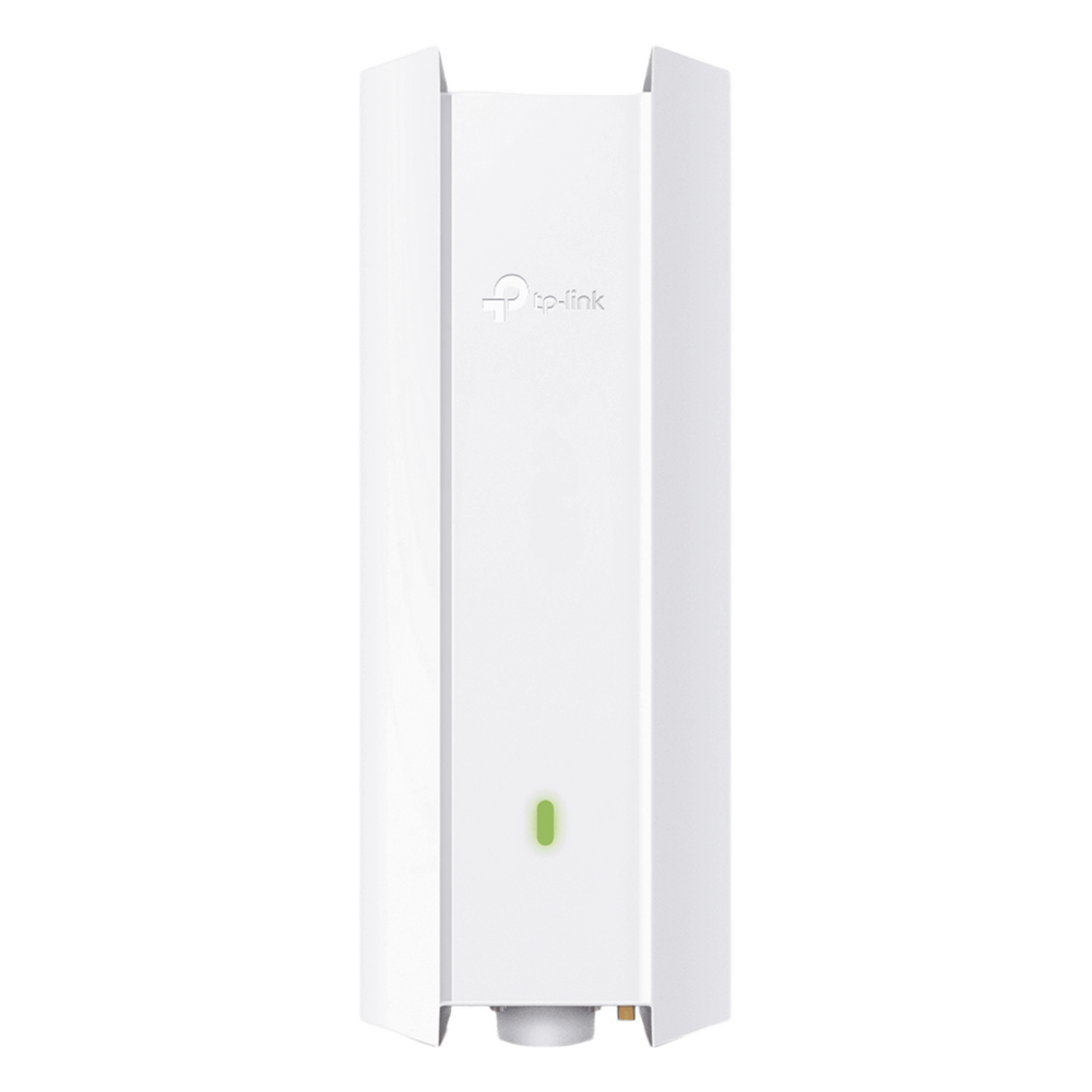 Punto de Acceso Omada Exterior-Interior / Wi-Fi 6 AX1800 MU-MIMO 2x2 / Mesh Omada / Alta Densidad de Usuarios / Configuración por Controlador o Stand-Alone / Para Montaje en Mástil/ Pared / Alimentación PoE+