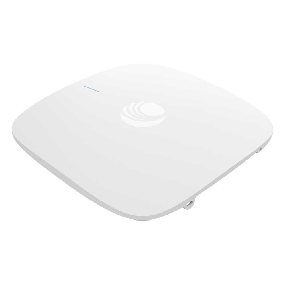Punto de Acceso Empresarial Wi-Fi 6/6E Cambium Networks XE3-4 / Tri-banda (2.4, 5 y 6 GHz) / 3 Radios Definidos por Software (SDR) / Hasta 1,500 Clientes / Gestión desde la Nube cnMaestro / Seguridad WPA3 / Montaje en Techo o Plafón / Alimen