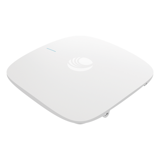 Punto de Acceso Empresarial Wi-Fi 6/6E Cambium Networks XE3-4 / Tri-banda (2.4, 5 y 6 GHz) / 3 Radios Definidos por Software (SDR) / Hasta 1,500 Clientes / Gestión desde la Nube cnMaestro / Seguridad WPA3 / Montaje en Techo o Plafón / Alimen