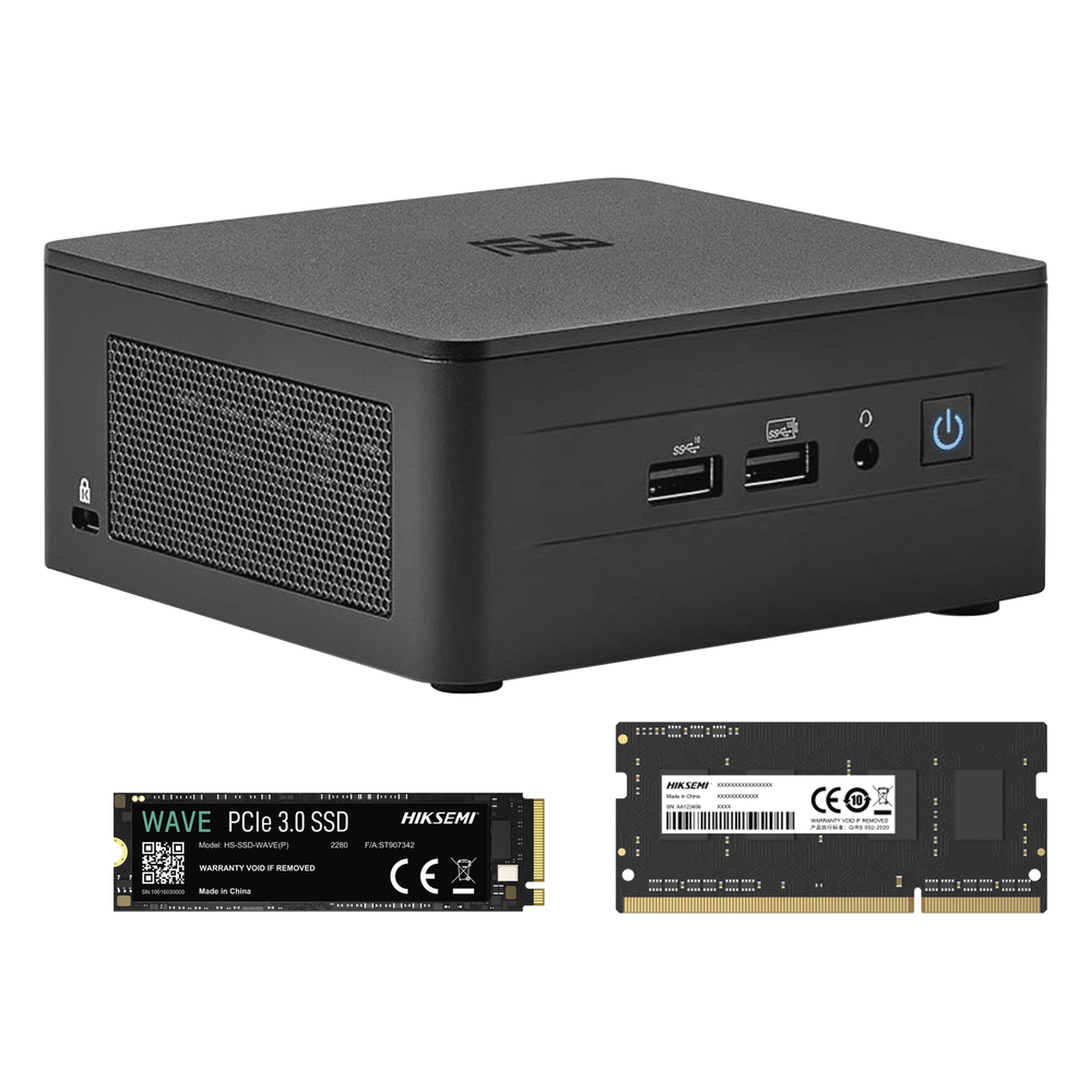 Mini PC Kit / Intel Core i7-1360P / 8 GB RAM / 256 GB SSD / HDMI Múltiples Pantallas / Formato Compacto