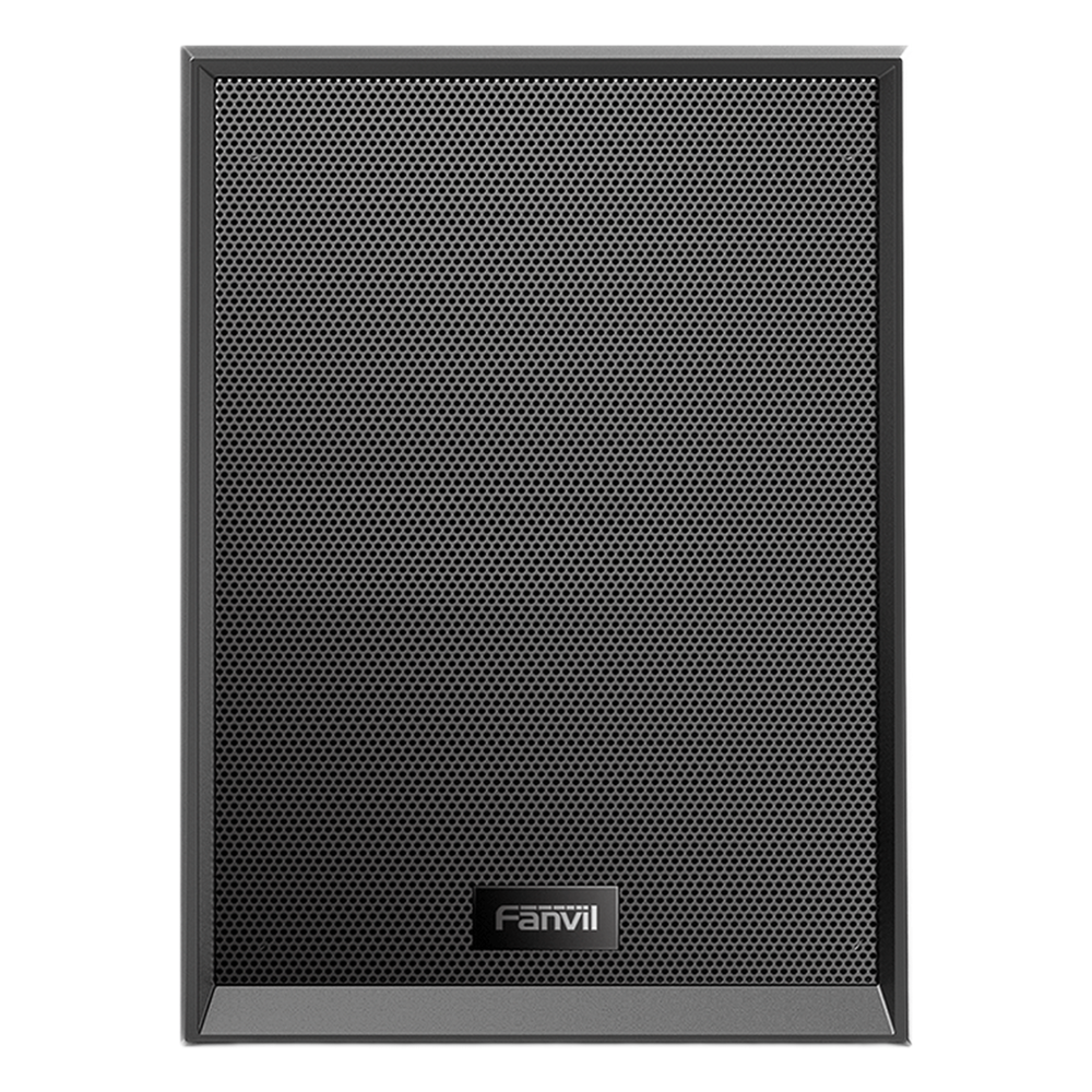 Altavoz SIP IP para voceo y paging, 2 líneas SIP, potencia de hasta 15W,  alimentación vía PoE