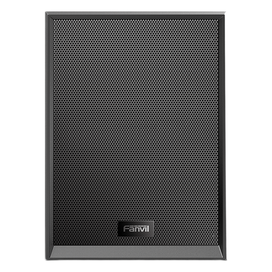 Altavoz SIP IP para voceo y paging, 2 líneas SIP, potencia de hasta 15W,  alimentación vía PoE