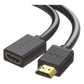 Cable Extensor HDMI de 1 Metro (3.28 Pies) / 4K@60Hz / 3D / HDR / Macho a Hembra / Núcleo de Cobre Estañado / Transmisión Estable
