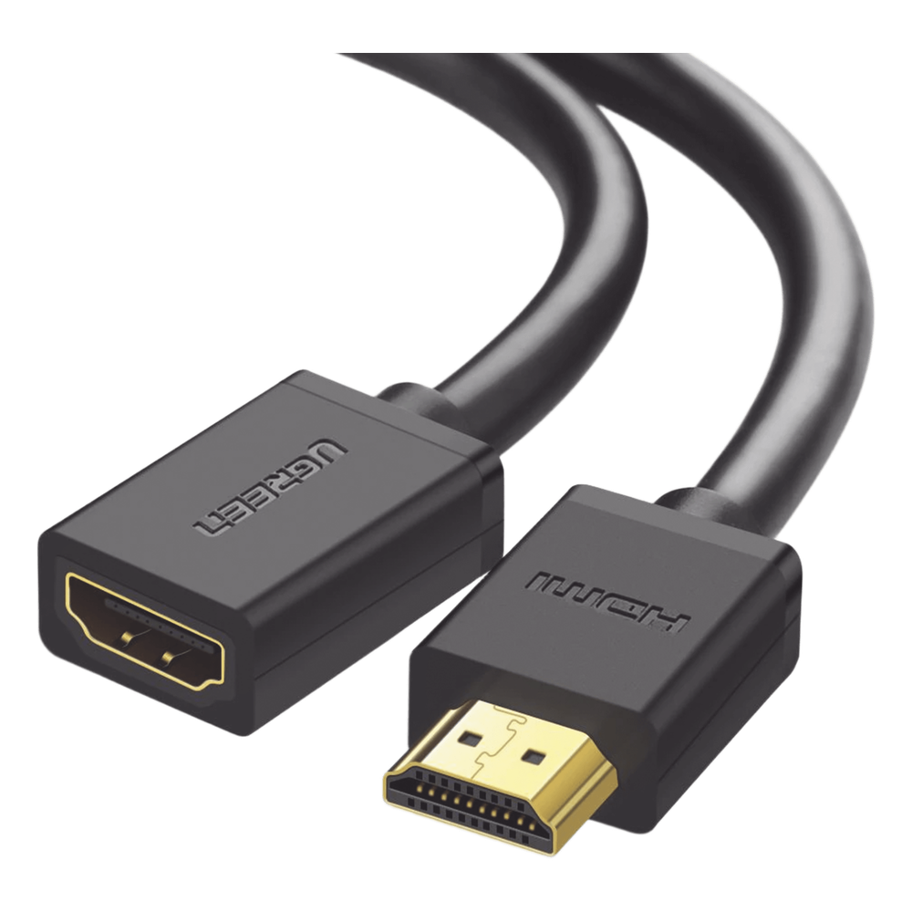 Cable Extensor HDMI de 1 Metro (3.28 Pies) / 4K@60Hz / 3D / HDR / Macho a Hembra / Núcleo de Cobre Estañado / Transmisión Estable