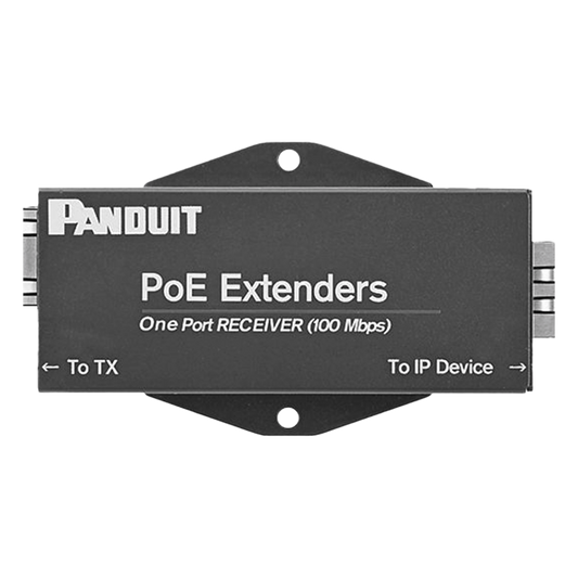 Receptor PoE/PoE+ Para Uso con Transmisor POEXTX1, Hasta 610 Metros (2000 ft) con Cable Cat5e o Cat6, 10/100Mbps