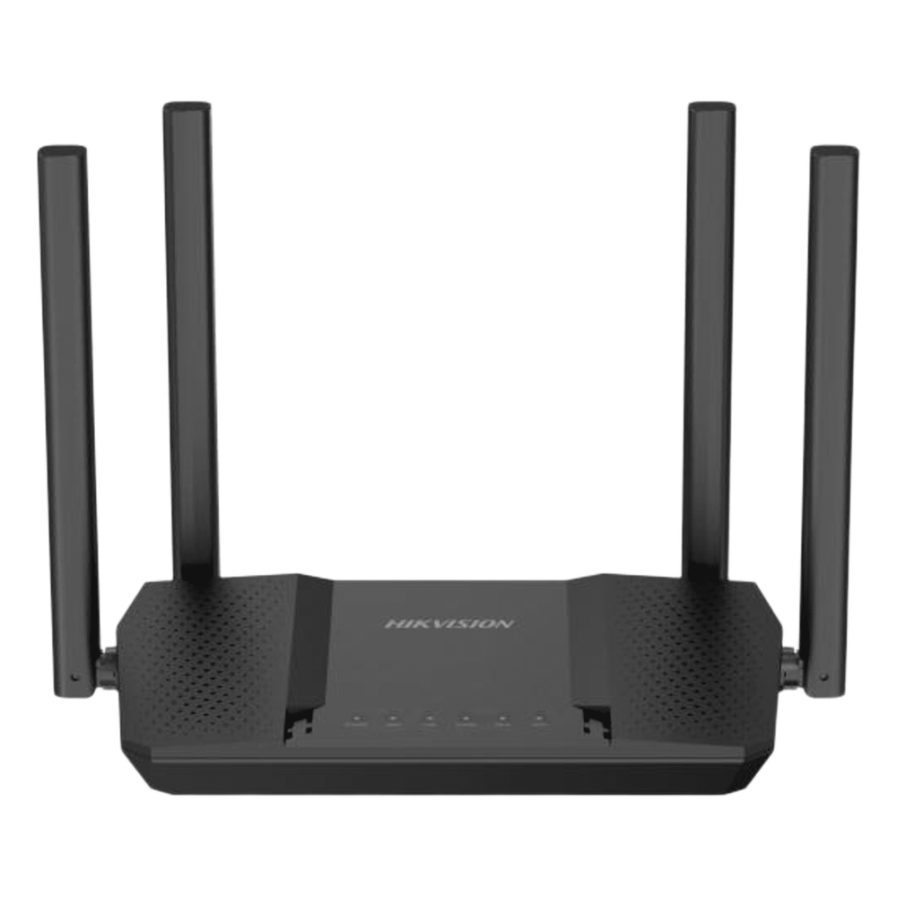Router Inalámbrico WISP Gigabit / Hasta 1200 Mbps / Doble Banda AC (2.4 GHz y 5 GHz) / 3 Puertos LAN 10/100/1000 Mbps + 1 Puerto WAN 10/100/1000 Mbps /  4 Antenas Externas Omnidireccional de 5 dBi / Interior