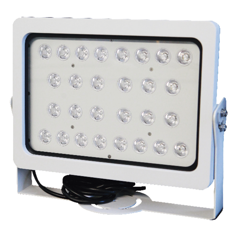 Lampara IR de Luz Estroboscópica / Luz LED Alta Potencia / 28 Lámparas LED / Cuerpo de Aleación de Aluminio / Vidrio Templado / IP66