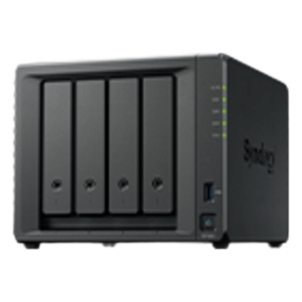 NAS Dispositivo de Protección de Datos Synology ActiveProtect DP340 | 14.5 TB de Capacidad de Copia de Seguridad | RAID 5 con 4 HDD de 8 TB | RAID 1 con 2 SSD de 400 GB | Puerto RJ-45 de 10 GbE | Protección contra Ransomware | Inmutabilidad