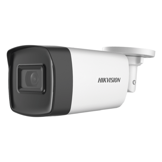 Bala TURBOHD 2 Megapíxeles (1080p) / Lente 3.6 mm / Exterior IP67 / 80 mts IR EXIR / dWDR / 4 Tecnologías
