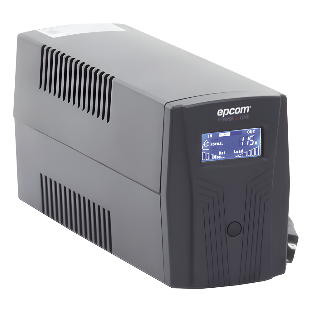 UPS de 600VA/360W / Topología Línea Interactiva / Entrada y Salida 120 Vca / Clavija NEMA 5-15P / 4 Tomas NEMA 5-15R