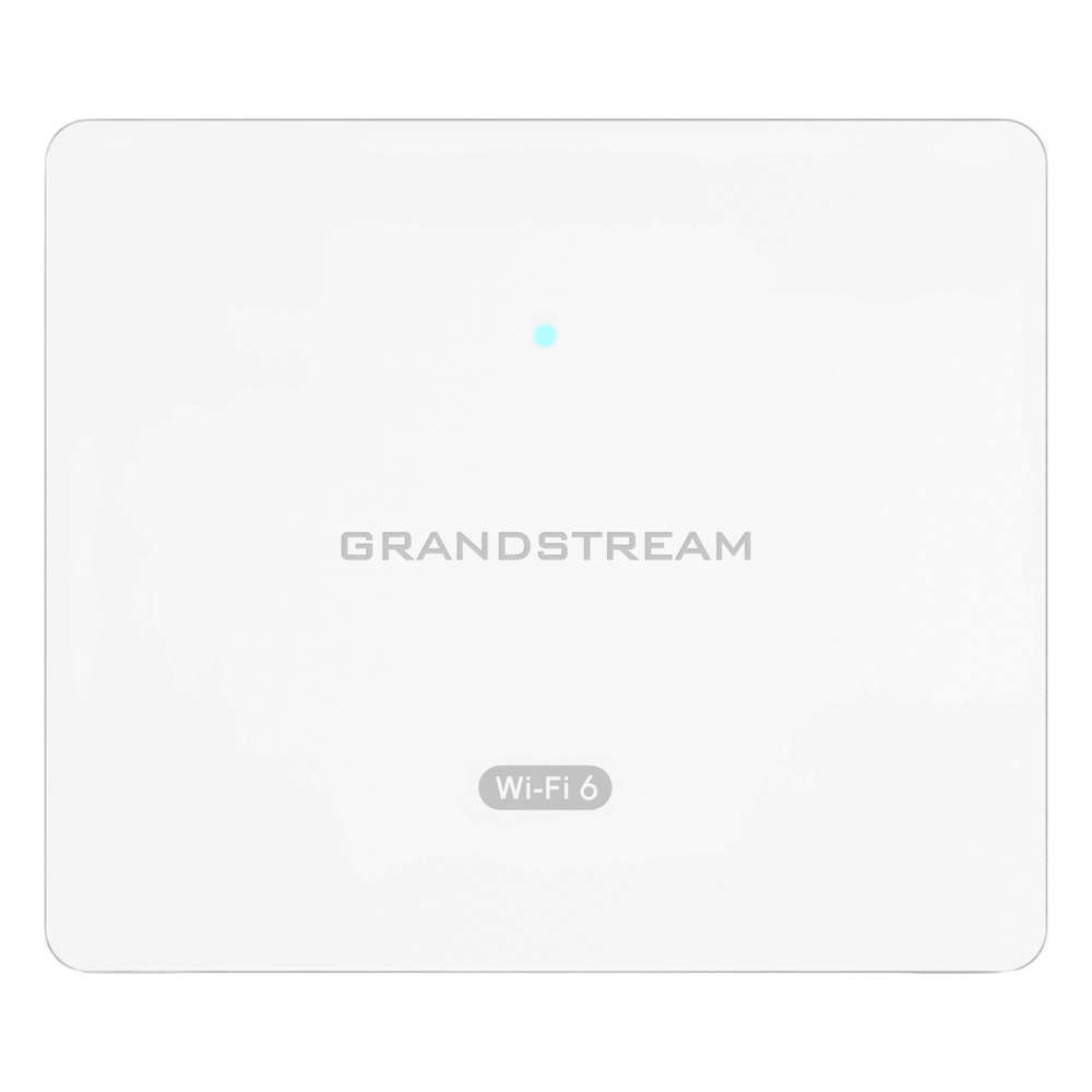 Punto de Acceso Wi-Fi 6 AX3000 / 3 Gbps / 4 Puertos Gigabit con PoE / MU-MIMO 2x2 (2.4GHz) y 3x3 (5GHz) / Hasta 256 Clientes Simultáneos / Cobertura de 100 mts / Gestión en la Nube GDMS