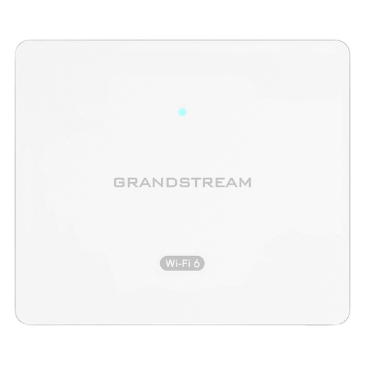 Punto de Acceso Wi-Fi 6 AX3000 / 3 Gbps / 4 Puertos Gigabit con PoE / MU-MIMO 2x2 (2.4GHz) y 3x3 (5GHz) / Hasta 256 Clientes Simultáneos / Cobertura de 100 mts / Gestión en la Nube GDMS