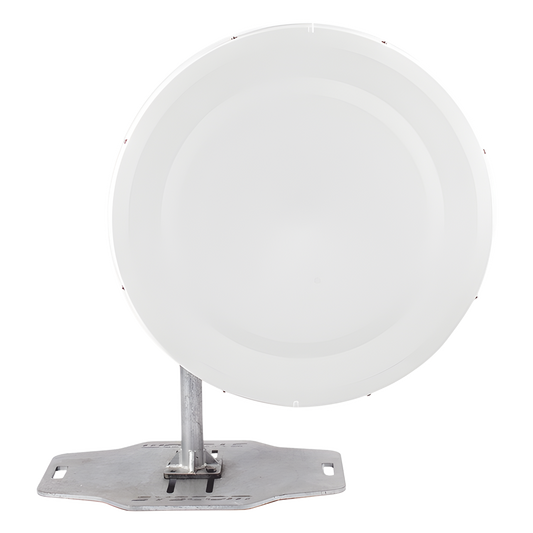 Antena Direccional de Alto Rendimiento/ Parábola profunda para mayor aislamiento al ruido/ Conector guía de onda para radio C5x y B5x / 3 ft / 4.9 a 6.4 GHz / Ganancia de 32 dBi / Soporte de acero inoxidable / Incluye montaje.