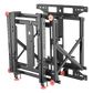 Soporte Muro para video wall LCD / Liberación Rápida / Para Pantallas 46"-60" / Ajuste Micro Sin Herramientas XYZ 1.5" / VESA 600x400 mm / Carga Máxima 56Kg / Gestión Integrada de Cables