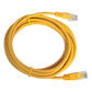 Cable de Parcheo UTP Cat6 - 2 Metros (6.56 Pies) - Amarillo