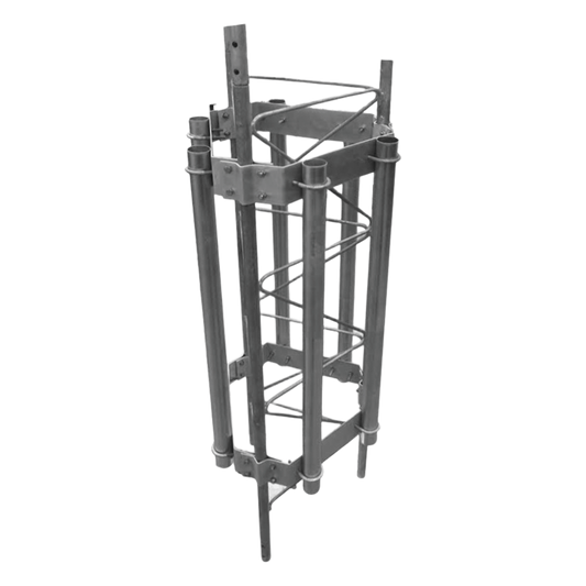 Herraje para 6 antenas sectoriales compatible con tramo STZ45G.