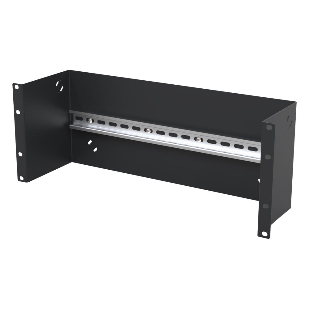 Riel de 35 mm con Soporte para Rack de 19" 4UR