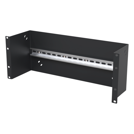 Riel de 35 mm con Soporte para Rack de 19" 4UR