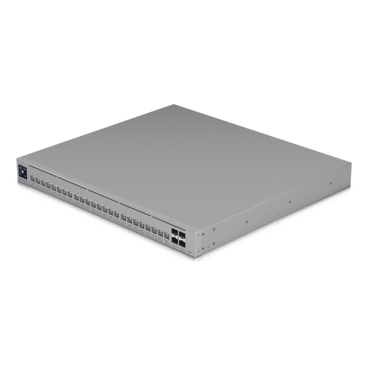 UniFi Switch Pro HD Capa 3, 24 puertos Etherlighting POE++ / (22) puertos 2.5 GbE, (2) puertos 10GbE, todos POE++, (4) puertos 10G SFP+, 600W presupuesto POE