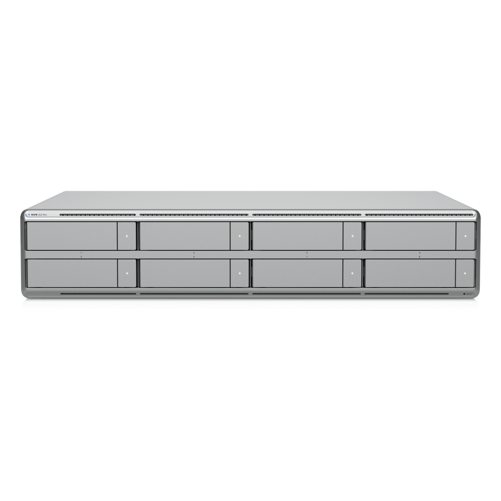 UNVR G2 Pro UniFi Protect 2U con 8 Bahías para Discos Duros, Soporte para hasta 100 Cámaras HD, 70 Cámaras 2K o 50 Cámaras 4K, Puerto 10G SFP+ y 2.5GbE, Análisis Edge-AI Integrado