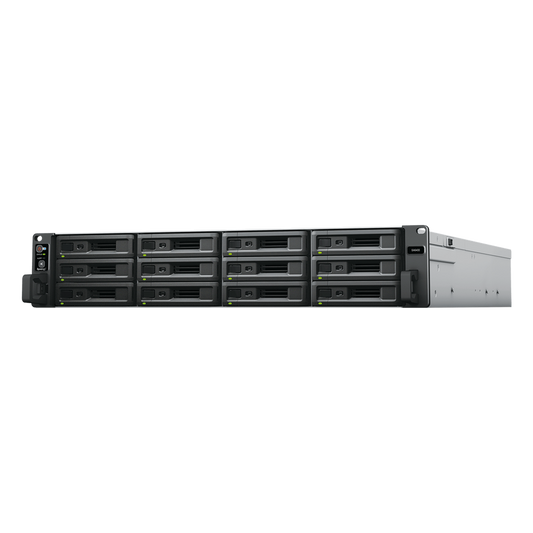 Servidor de Almacenamiento Synology SA6400 | 12 Bahías | Escalable hasta 108 Bahías | AMD EPYC 7272 | 32 GB DDR4 ECC | 10GbE RJ-45 | RAID F1, 0, 1, 5, 6, 10.