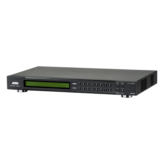 Switch de matriz HDMI | 8x8 | con escalador | Compatible con videowall | Seamless Switch™ | IR | RS-232 | Ethernet