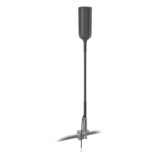 Antena Omnidireccional para Amplificador o Modem 4G/3G | Con montaje para espejo de Tractocamión | Rangos de frecuencia 700-900 MHz, 1710-2270 MHz | Ganancia Máxima 4.3 dBi.