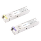 Transceptores Ópticos Bidireccionales SFP (Mini-Gbic) / Monomodo 1490 & 1550 nm / 1.25 Gbps / 1000BASE-BX / Conector LC/UPC Simplex / DDM / Hasta 80 km / 2 Piezas