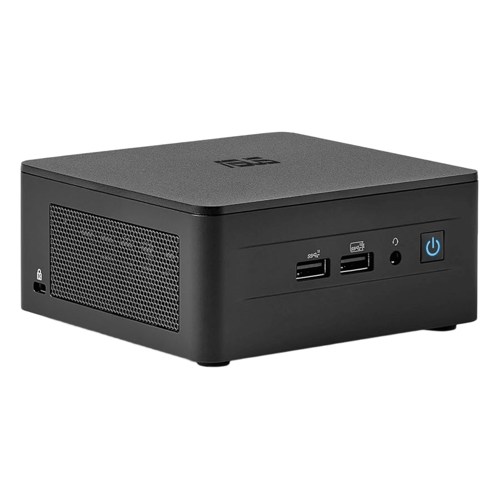 Mini PC NUC Barebone / Core i7-1360P (13 Gen) / Wi-Fi 6E + 2.5GbE / Bluetooth / No incluye Memoria RAM, SSD y S.O.  / Incluye fuente