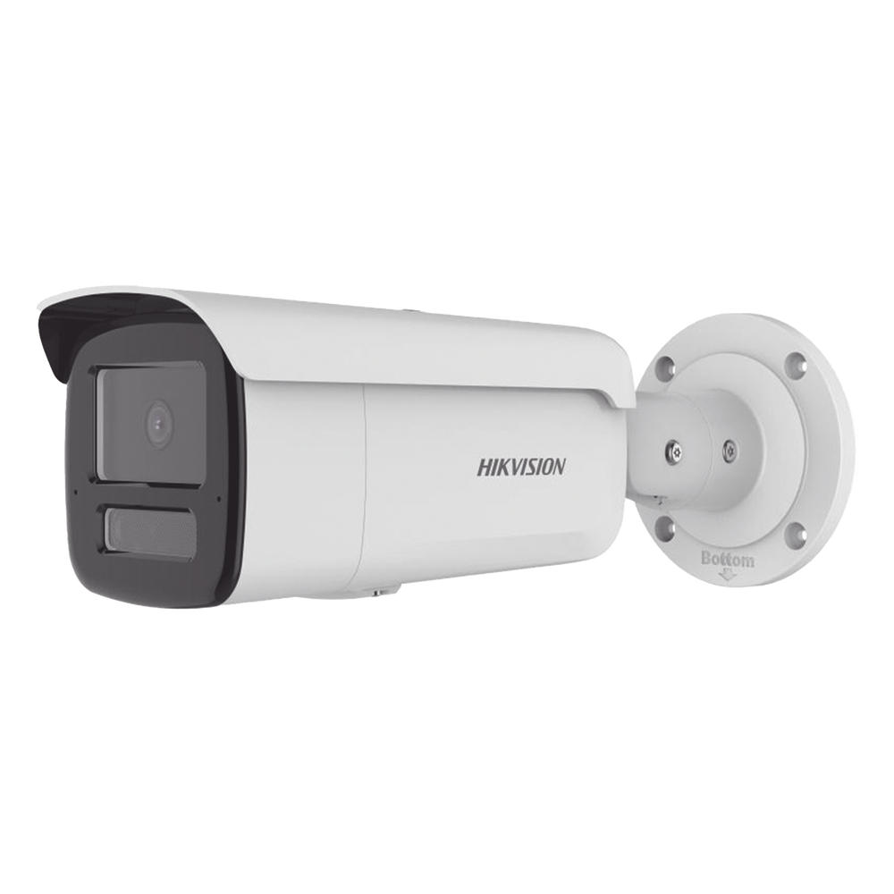[Dual Light + 2 Micrófonos Integrados] Bala IP 2 Megapixel / Lente 4mm / 80 mts Luz Blanca + 80 mts IR / ACUSENSE / Exterior IP67 / IK10 / WDR 120 dB / PoE / ONVIF / Micro SD / Metal / ACUSEEK