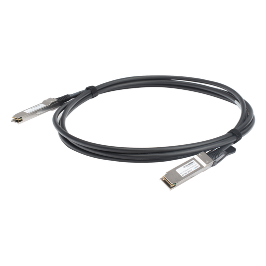 Cable DAC QSFP28 de 100 Gbps a 100 Gbps / Passive Direct Attach Copper Twinax Cable / Longitud: 3 metros