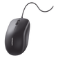 Mouse Óptico USB | Cable USB de 1.5 metros | 3 Botones | 1200DPI | Diseño Ergonómico | Silencioso | Color Negro | Windows / MacOS / Linux / Chrome y otros | También Compatible con  DVR / NVR.