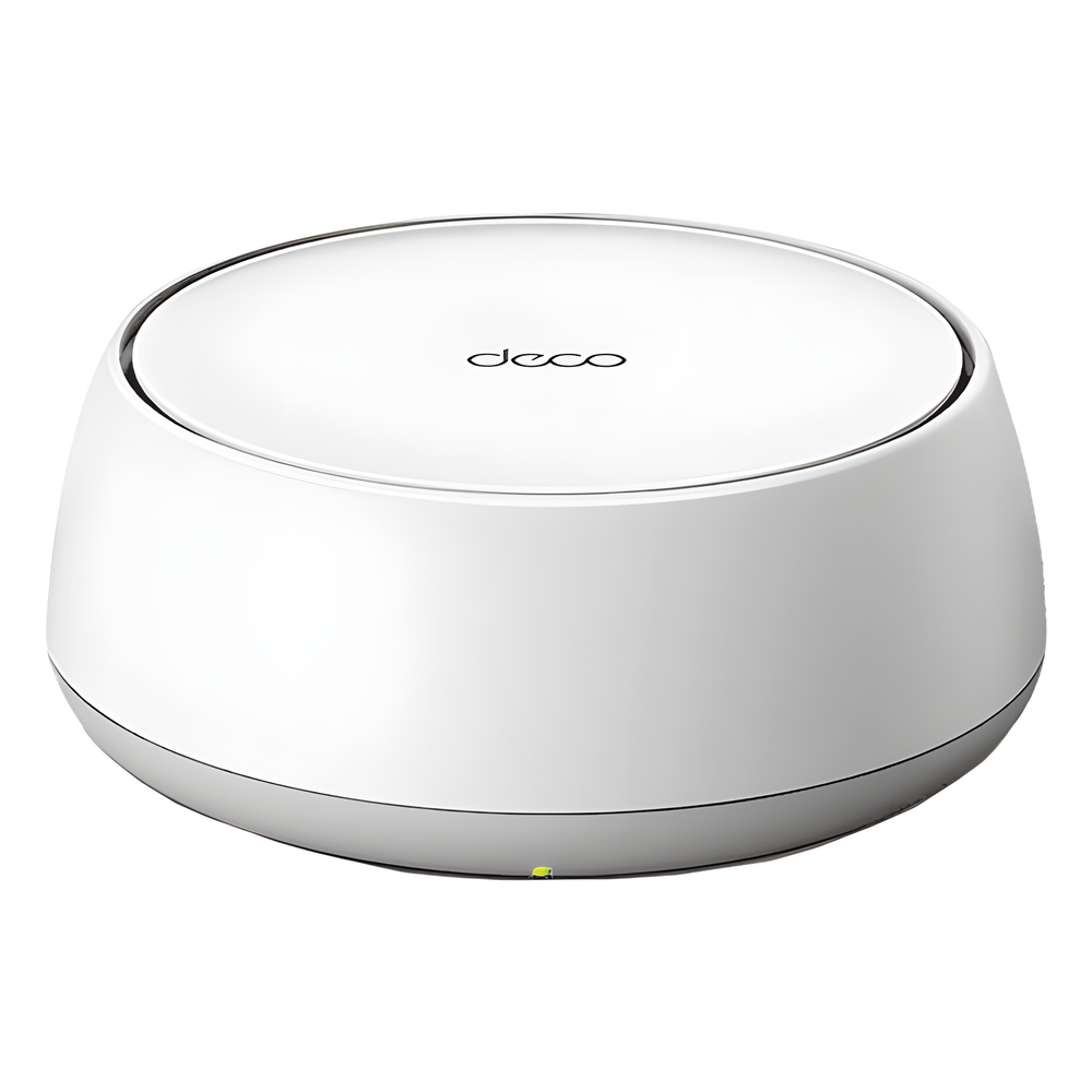 Router Inalámbrico MESH Interior para Hogar / Doble Banda Wi-Fi 7 BE3600 Mbps / 2 Puertos 2.5 Gigabit WAN/LAN / 4 Antenas Internas / Operación Multi-Link MLO / Administración Mediante la App Deco (iOS, Android) / HomeShield