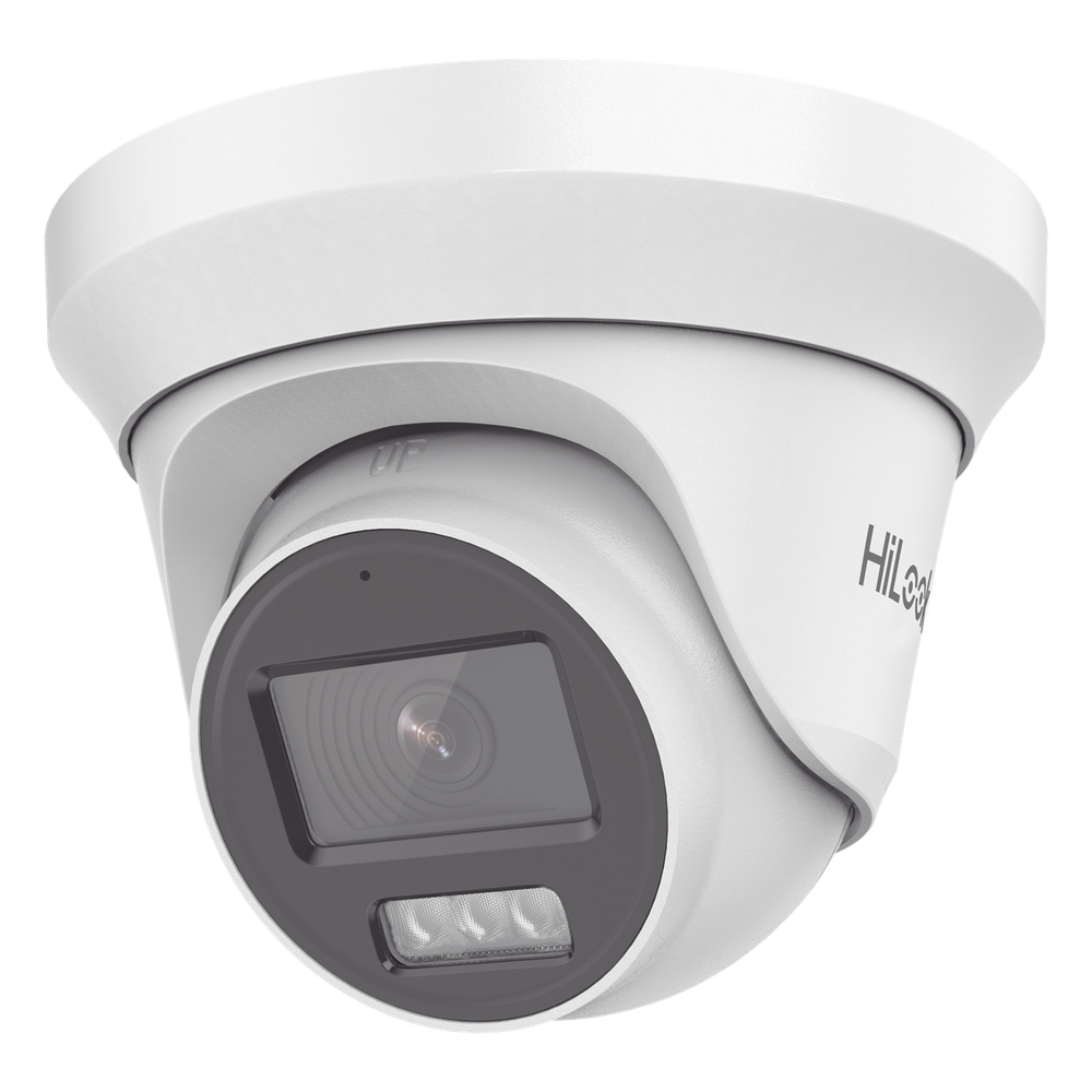 [Audio Bidireccional + Dual Light + ColorVu] Turret TURBOHD 3K / 5 Megapixel / Lente 2.8 mm / 40 mts IR EXIR + 40 mts Luz Blanca / Micrófono y Bocina Integrado / Exterior IP67 / dWD