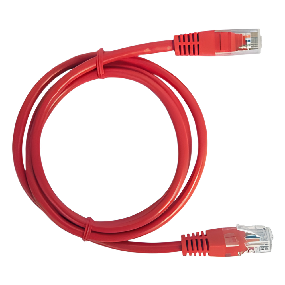 Cable de Parcheo UTP Cat5e - 7.0 Metros (22.97 Pies) - Rojo