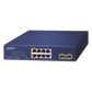 Switch PoE No Administrable de Escritorio, 2 Puertos Gigabit 802.3bt, 4 Puertos Gigabit 802.3at, 2 Puertos 10/100/1000, 2 Puertos SFP Gigabit.
