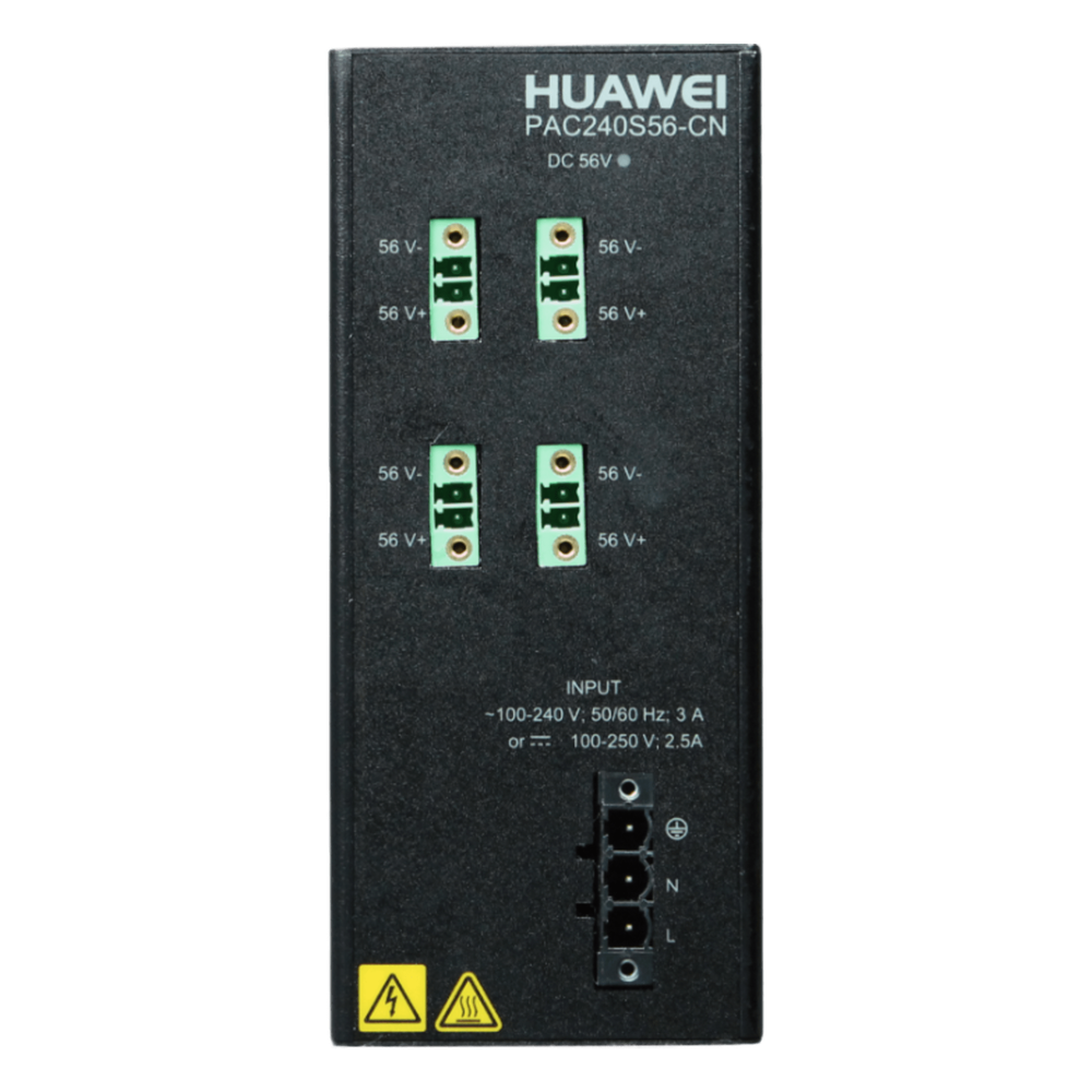 Fuente de alimentación para Riel DIN / Entrada 100-240 VCA / Salida 56 VCD / 240 W / Para Switch S210I-8P4SX