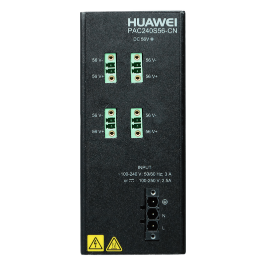 Fuente de alimentación para Riel DIN / Entrada 100-240 VCA / Salida 56 VCD / 240 W / Para Switch S210I-8P4SX