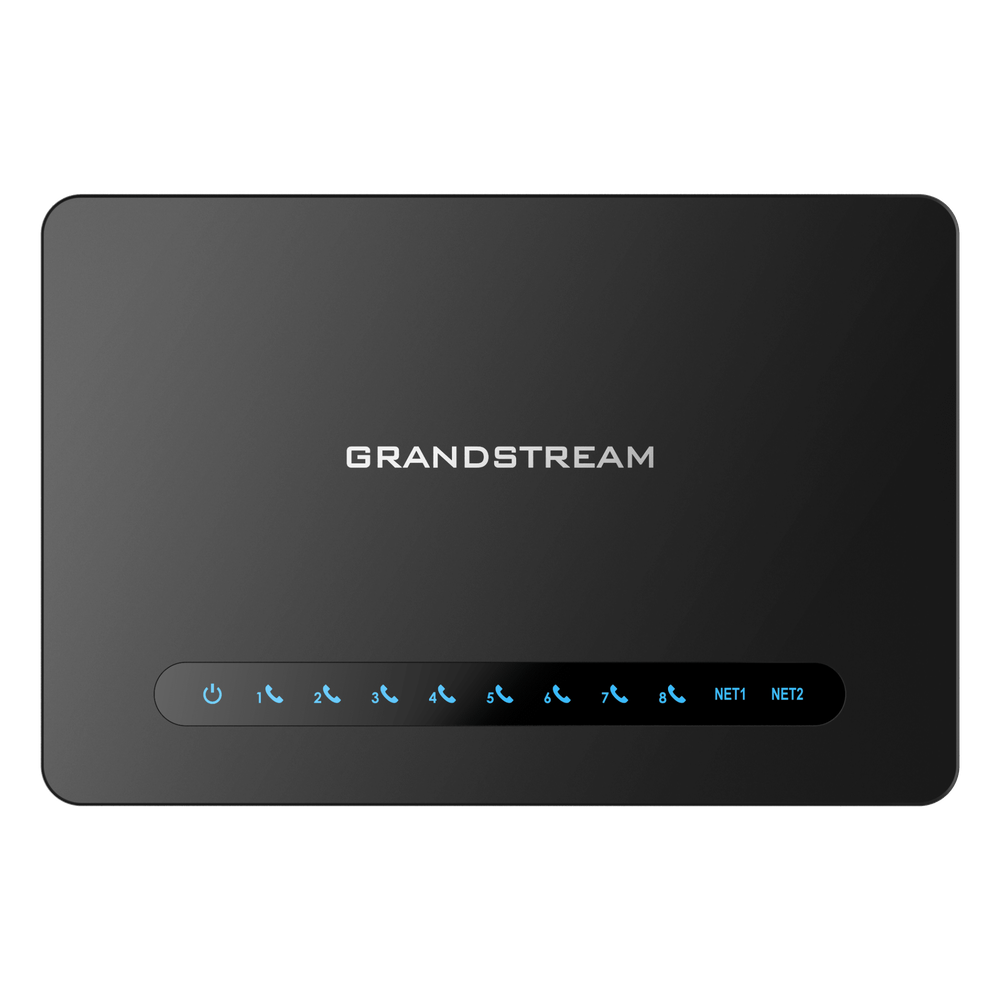 Gateway 8 Puertos FXS (Conectar Teléfono Análogo) con Router NAT Gigabit / 2 Perfiles SIP / Cifrado AES / Conferencia de Voz 3 Participantes / Calidad de Voz HD / Fax T.38 / 2 Puertos Gigabit / Aprovisionamiento Automatizado TR069