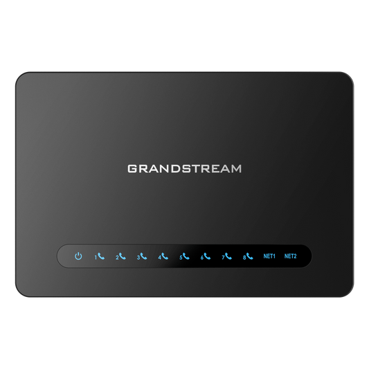 Gateway 8 Puertos FXS (Conectar Teléfono Análogo) con Router NAT Gigabit / 2 Perfiles SIP / Cifrado AES / Conferencia de Voz 3 Participantes / Calidad de Voz HD / Fax T.38 / 2 Puertos Gigabit / Aprovisionamiento Automatizado TR069