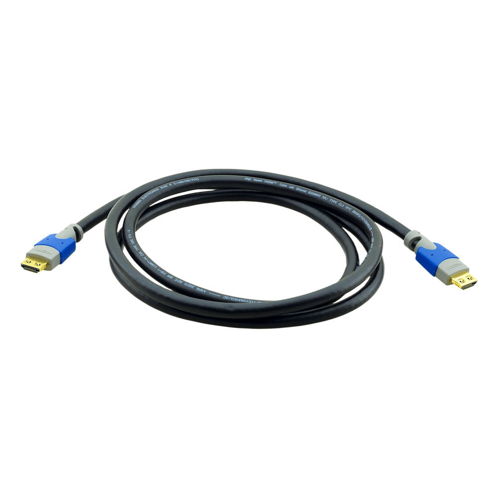 Cable Premium HDMI 7.60 m | Alta Velocidad 18 Gbps | 4K@60Hz (4:4:4) | Ethernet | Conectores K-Lock | Triple Blindaje