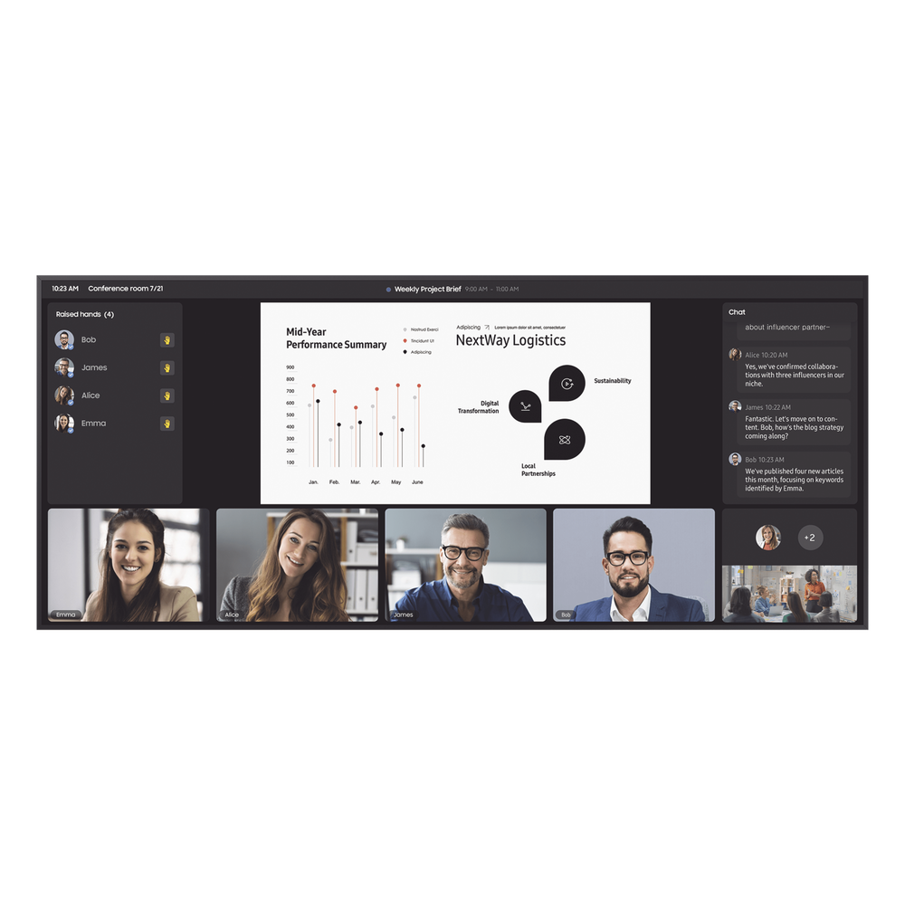 Pantalla Profesional WIDE 105" 5K / Para uso 24/7 / LH105QPD5BGXZA / bocinas integradas / Dimensiones: 2.48 m Largo x 1.06 m alto / Soporta Rotacion de imagen Pivot