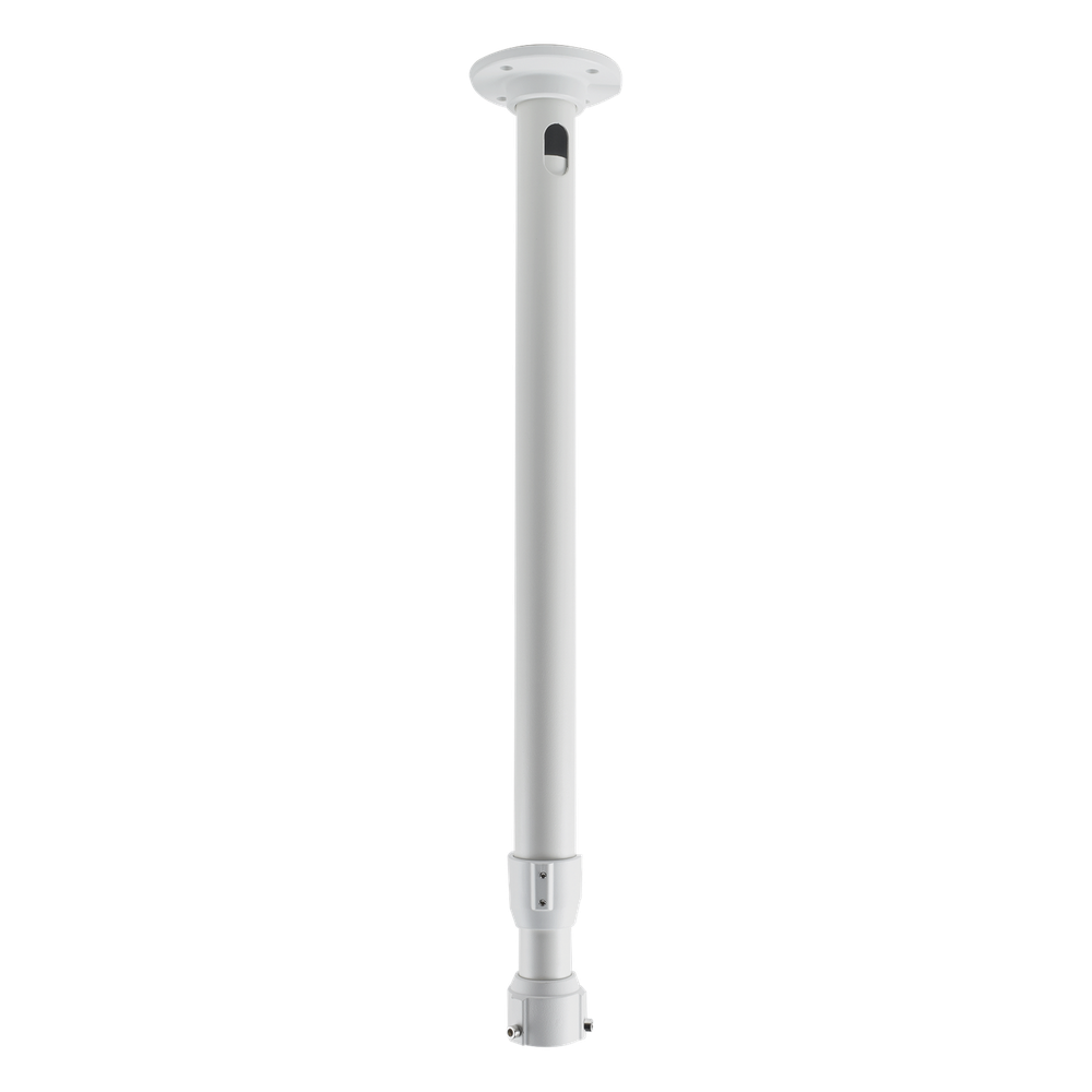 Montaje de techo telescópico tipo tubo para PTZ Hikvision, largo 60 cm - 120 cm
