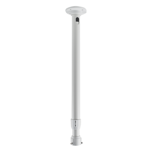 Montaje de techo telescópico tipo tubo para PTZ Hikvision, largo 60 cm - 120 cm