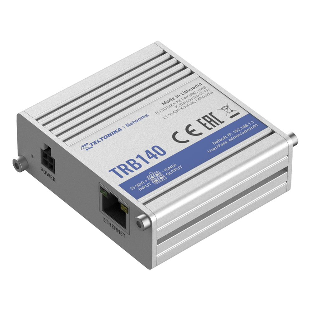 Router Industrial LTE 4G, con 1 puerto Ethernet 10/100/1000Mbps Gigabit