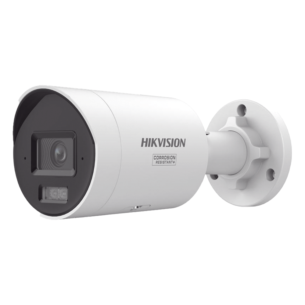 [Dual Light + ColorVu 3.0 + HikAI] Bala IP 8 Megapixel / Lente 2.8 mm / 40 mts IR + Luz Blanca / 2 Microfonos Integrados / Exterior IP67 / WDR 130 dB / ACUSENSE 3.0 / Metal / NEMA 4X / ACUSEEK